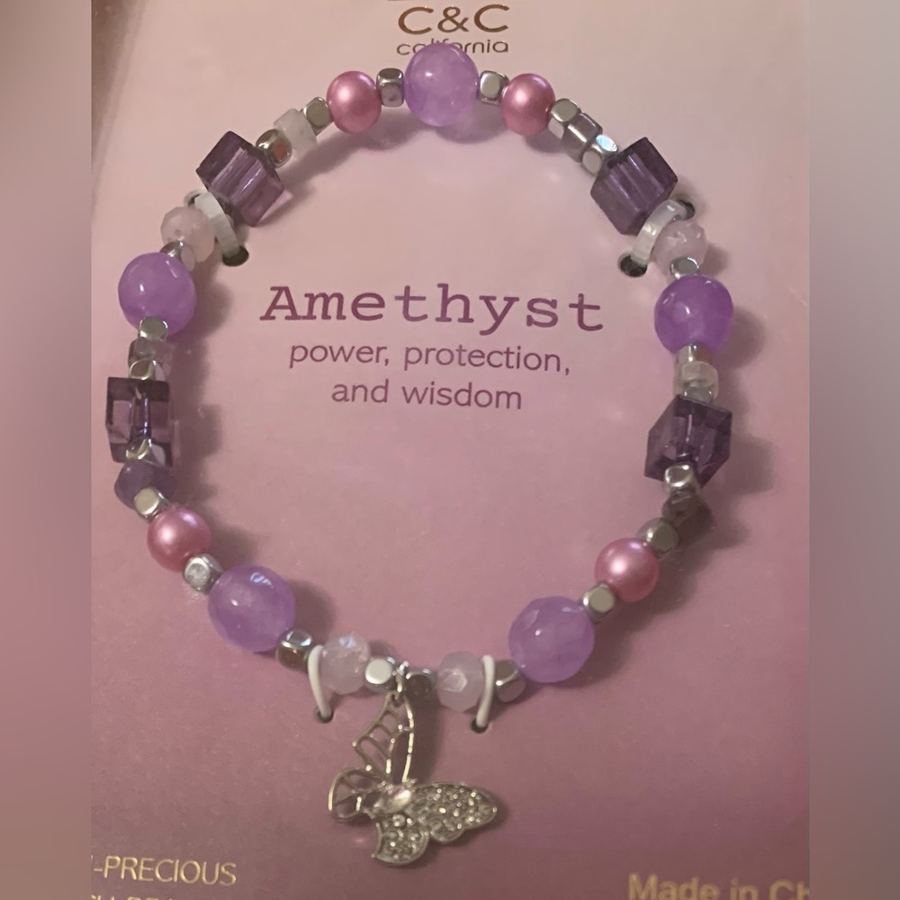 C&C California Purple Amethyst Bracelet